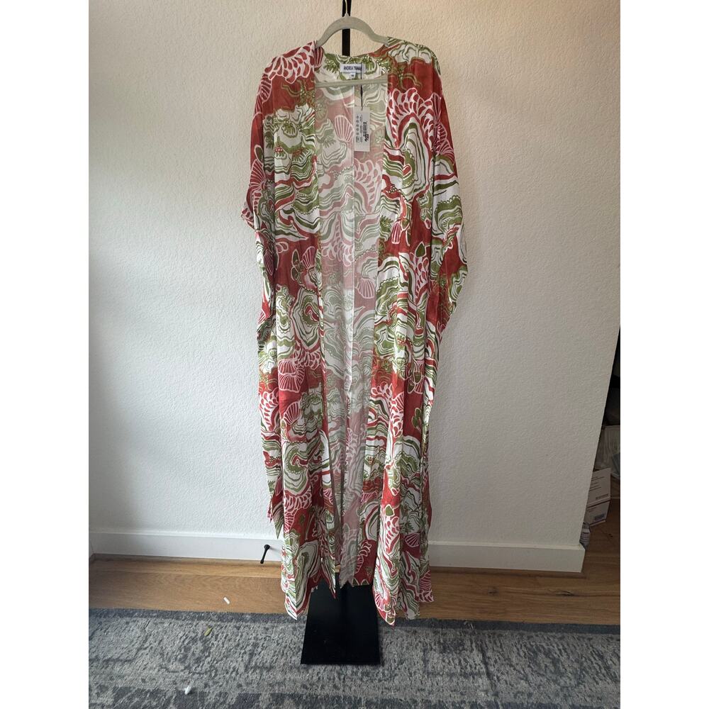 Andrea Iyamah | Gamba Maxi Tie-Waist Robe - Picture 6 of 13